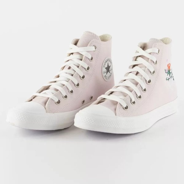 Chuck Taylor All Star Embroidered Crystals Womens Hi Top Shoes - ROSE | Tillys