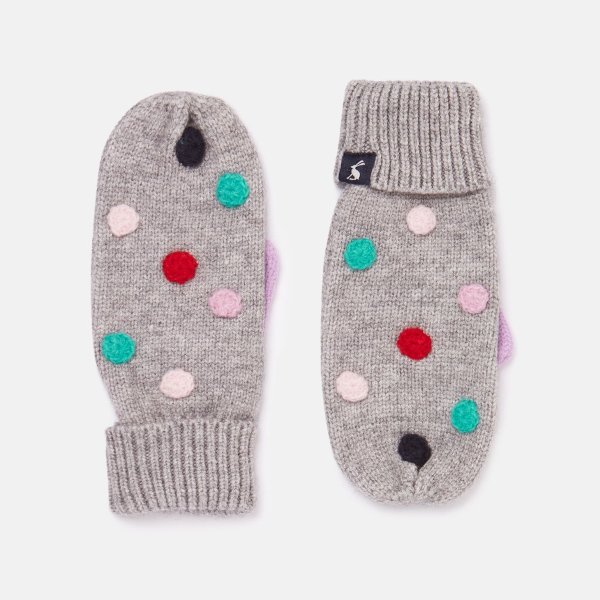 Caldwell Luxe Pom Pom Mittens