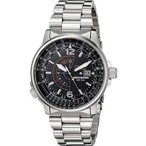 Citizen Watches BJ7000-52E Eco-Drive Nighthawk Stainless Steel Watch