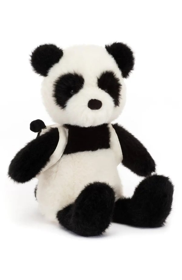 Kids' Backpack Panda Stuffed Animal