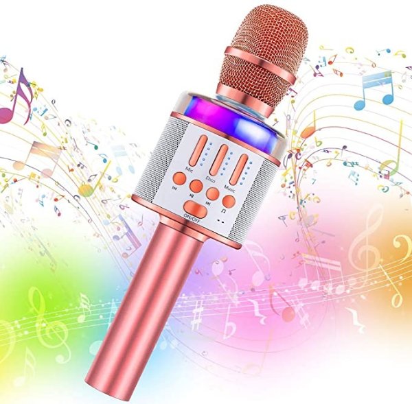 Amazmic Wireless Karaoke Microphone