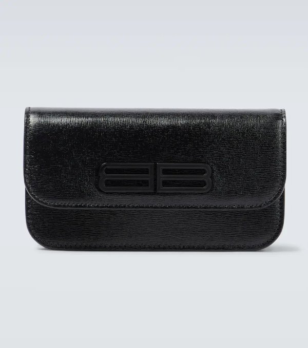 BB leather wallet