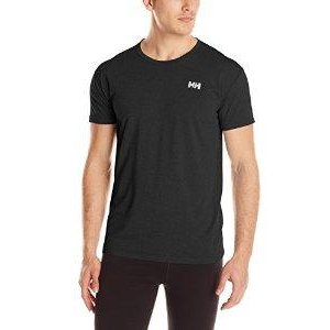 Helly Hansen Men&#39;s VTR Short Sleeve T-Shirt, Black, Medium