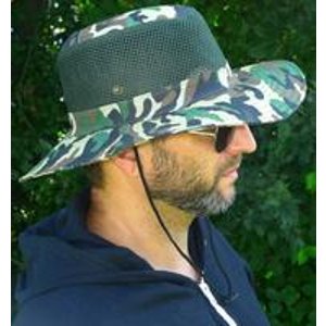 Vented Camouflage Hat