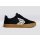 CATIBA PRO Skate Black Suede and Canvas Contrast Thread Ivory Logo Sneaker Women