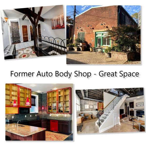 Unique Housing Option - Former Auto Body Shop - Parking At Front Door - Great Walkable Location - Blazing Fast Internet