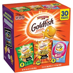 New Markdowns: Pepperidge Farm Goldfish, Crackers, Bold Mix, 29.4 oz. Variety Pack Box 30-count