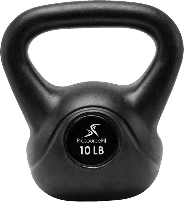 ProSource Vinyl Plastic Kettlebell from 10, 15, 20, 25, 30, and 35 lbs