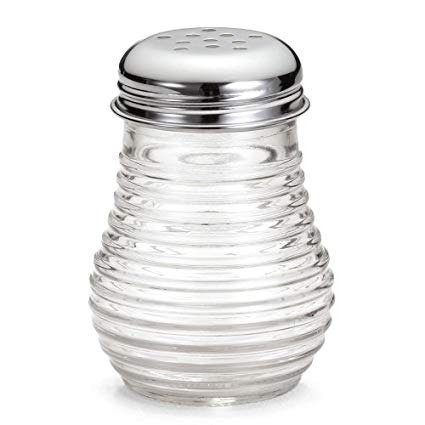 BEE606 Shaker with Cheese Top, 2" Dia., 3-1/2" H