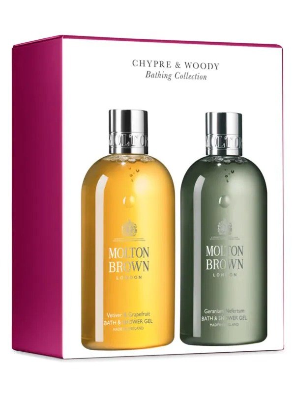 2-Piece Chypre & Woody Bathing Collection Set