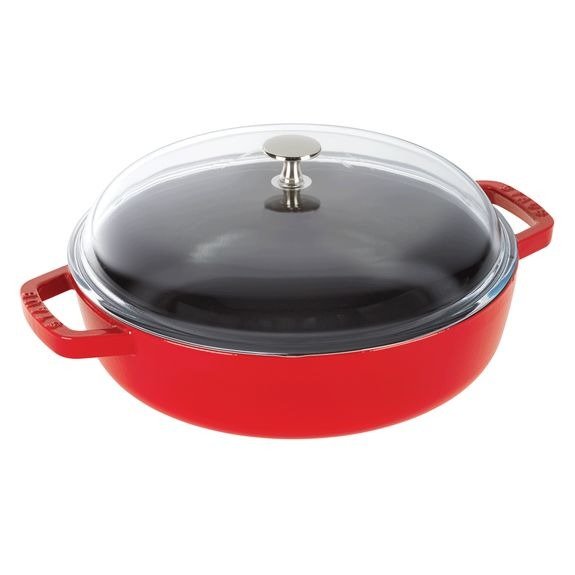 Cast Iron 4-qt Universal Pan - Visual Imperfections, Cherry