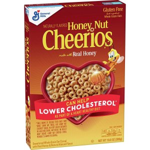Honey Nut Cheerios, Gluten Free Cereal With Oats