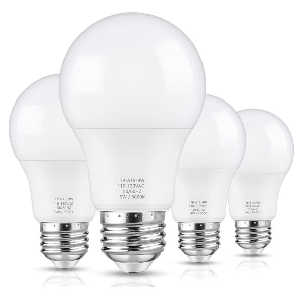 Maylaywood A19 LED Light Bulbs, 60 Watt Equivalent LED Bulbs