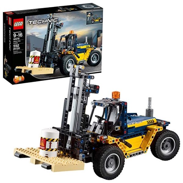Technic Heavy Duty Forklift 42079 Building Kit (592 Piece)