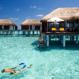 低至7.2折马尔代夫私人海岛5晚水上别墅+每日三餐+情侣按摩+海上巡游
