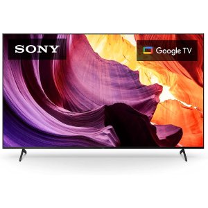 超级碗刚需 大尺寸好价Sony 85" X80K 4K HDR Google TV 智能电视 2022款