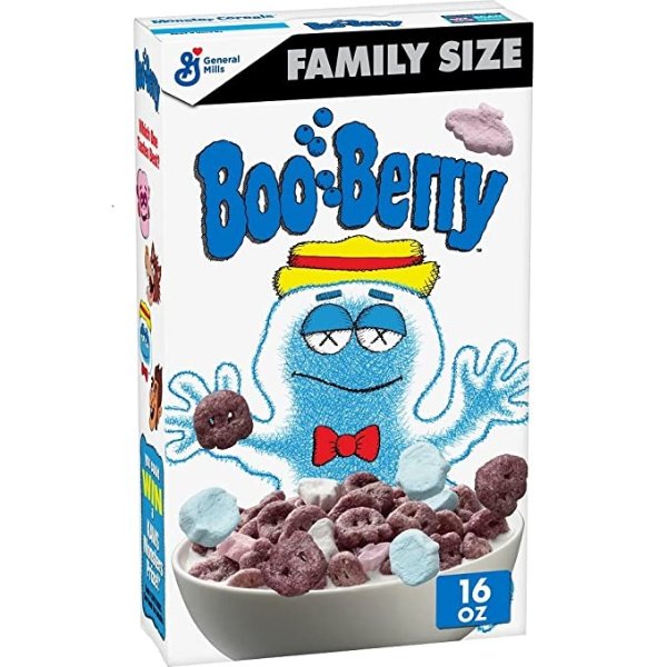Boo Berry Breakfast Cereal, 16 oz Box