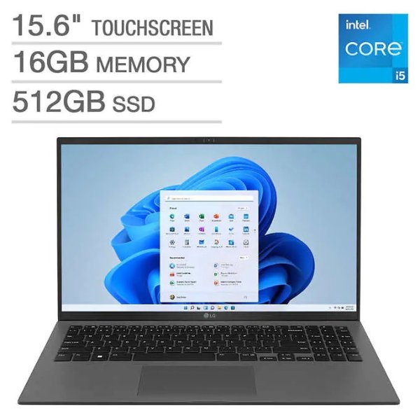 gram 15.6" Touchscreen Laptop (i5-1240P, 16GB, 512GB)