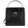 Lee Radziwill leather and suede tote