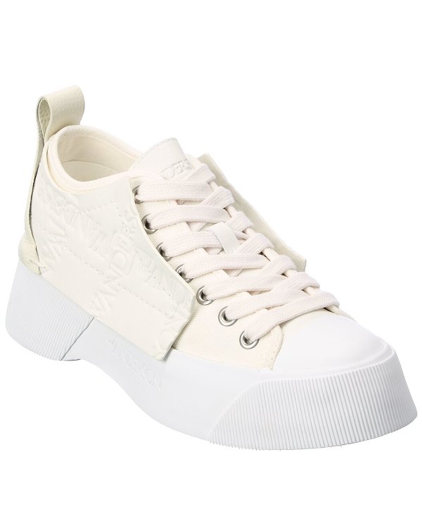 Canvas & Leather Sneaker
