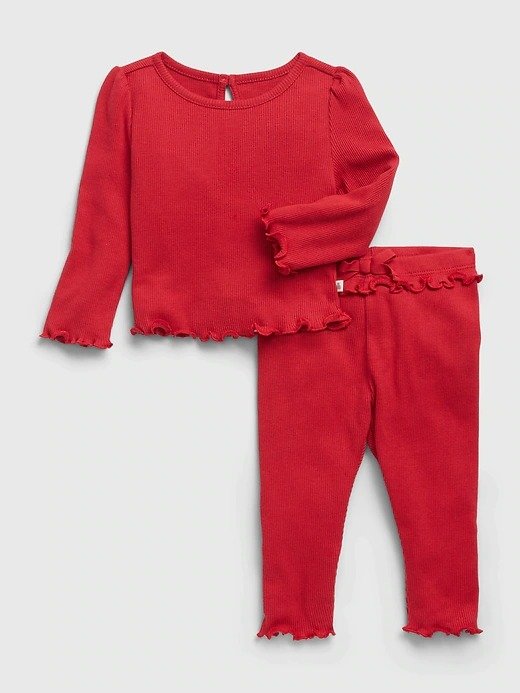 Baby Mix and Match Ribbed Outfit Set