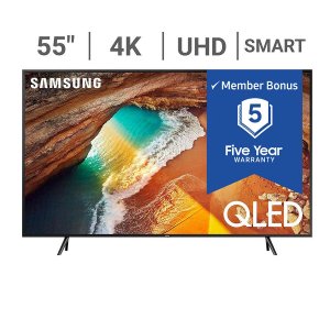 逆天价：Samsung 55" QLED Q6DR 4K 智能电视 + $50 Google Play 礼卡