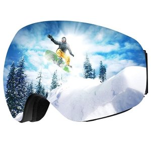 OMorc 滑雪护目镜 180度视角防雾抗UV双镜片