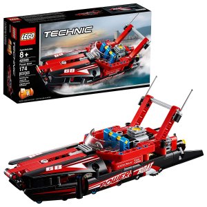 Amazon LEGO Technic Power Boat 42089 Building Kit , New 2019 (174 Piece)