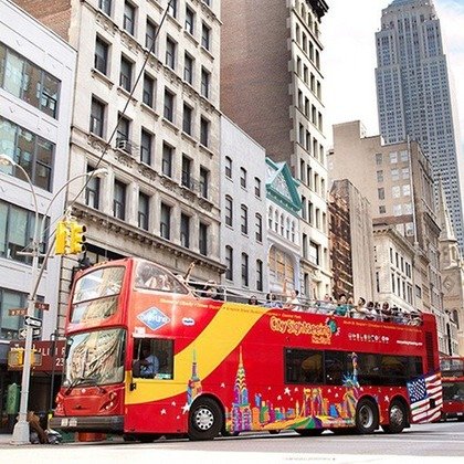 One-Day Hop-on Hop-off Double-Decker Bus Tour of Downtown Manhattan from CitySights NYC (up to 46% Off)
