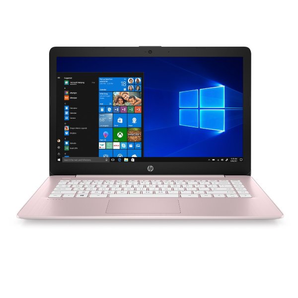 Stream 14" Celeron 4GB/64GB Laptop-Rose Pink