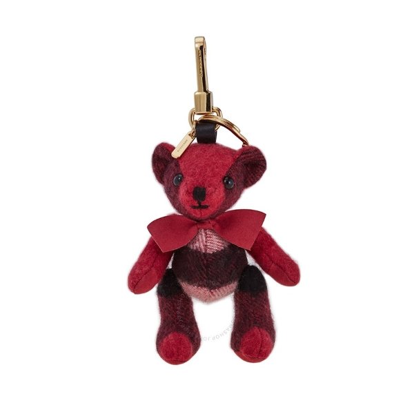 Thomas Bear Charm in Check Cashmere