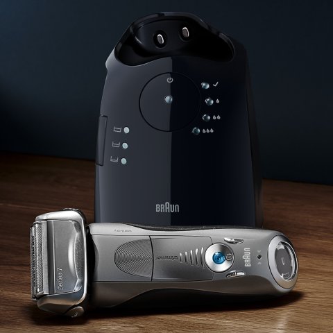 BraunSeries 7 7865cc ($40 in Rebates Available) Men s Electric Foil Shaver, Wet and Dry Razor with Clean & Charge Station