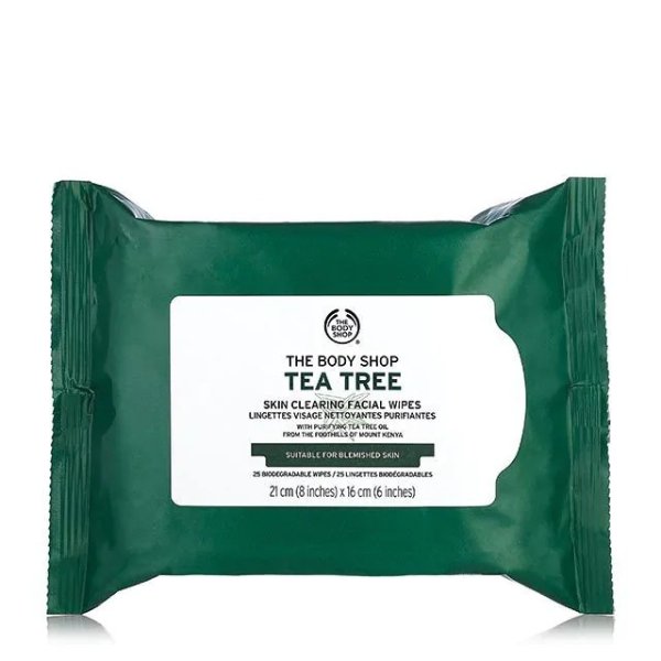 Tea Tree Skin Clearing Facial Wipes