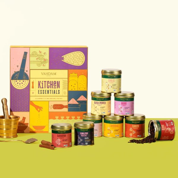 Kitchen Essentials: Box of 9 Single Origin Spices