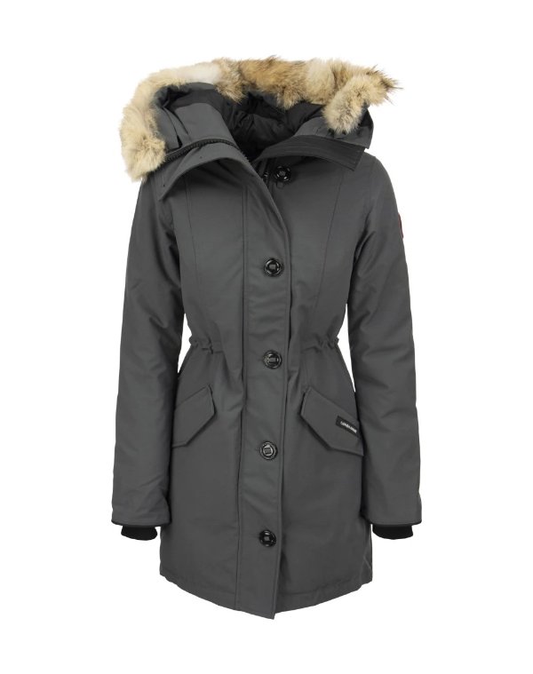 Rossclair - Parka With Hood And Fur Coat