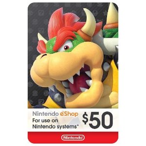 Nintendo $50 eShop Digital Code