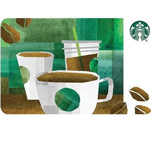 Buy $25 Starbucks egift card @ Amazon.com