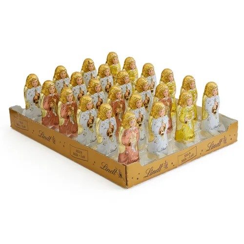 Lindt Holiday Figure Angel Hollow Milk Chocolate (24-pc, 1.4 oz each)