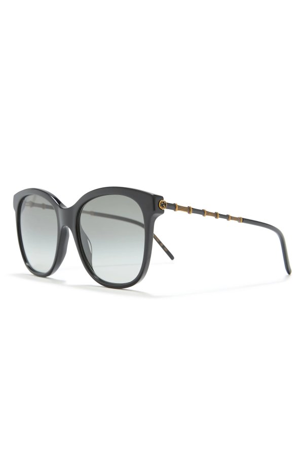 56mm Square Rectangle Sunglasses