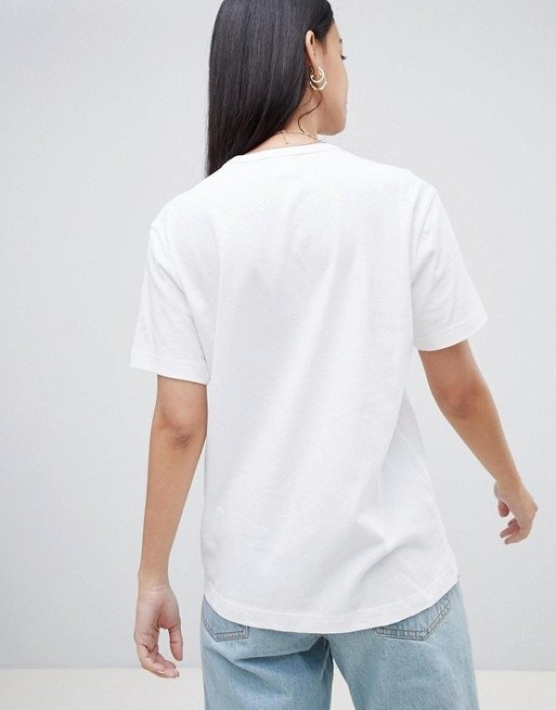 Champion relaxed t-shirt with front script logo at asos.com