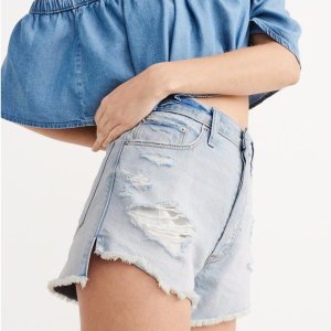 all shorts $20 and under, tops $10 and up @ Abercrombie & Fitch