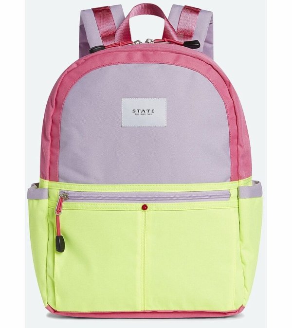 Kane Backpack - Pink/Lemon
