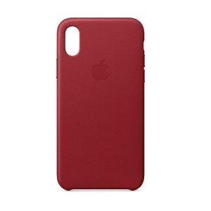 苹果官方皮革手机保护壳 iPhone X (Prodcut) Red版