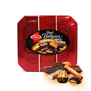 法国DELACRE喜乐嘉 ENSEMBLE皇家什锦比利时巧克力曲奇礼盒 300g