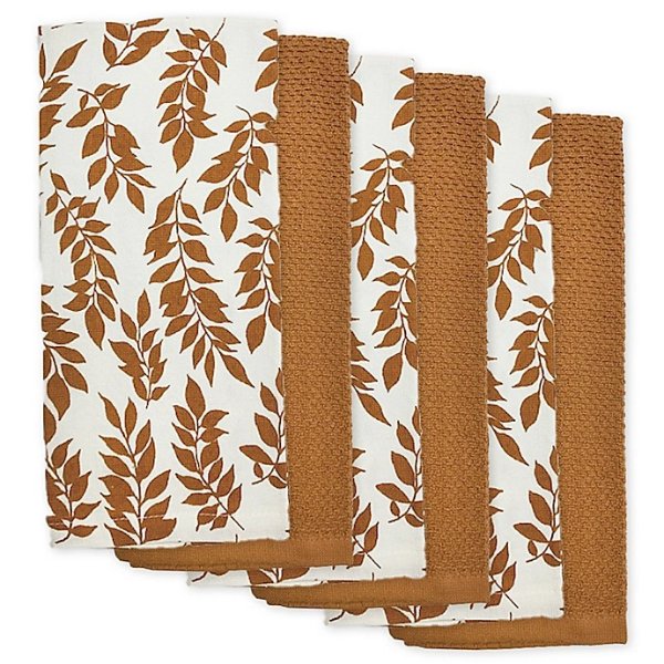 Fall Foliage 6-Pack Kitchen Towels | Bed Bath & Beyond