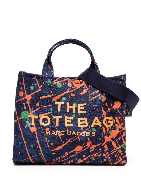 The Tote paint-splatter bag