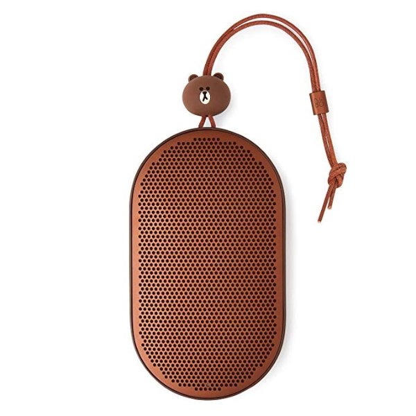 x Bang & Olufsen Beoplay P2 Brown Limited Edition Bluetooth Speaker, Brown