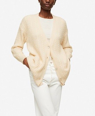 Women's Cable-Knit Cardigan