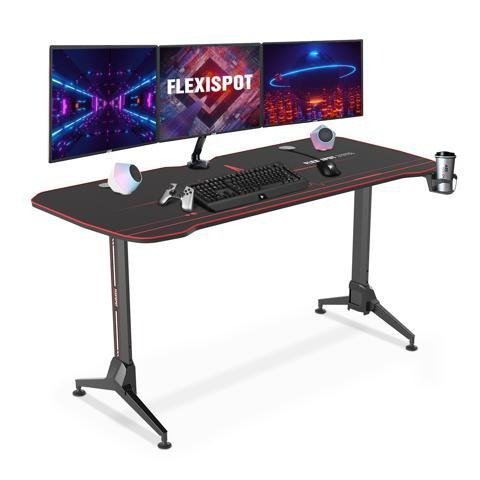 Gaming Desk 63" x 29" Home Office Computer Table