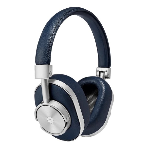 MW60 Silver Metal / Navy Leather